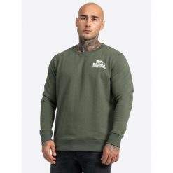 Bluza z okrągłym dekoltem Lonsdale Longridge. Białe bluzy męskie Lonsdale, m, bez wzorów, bez kaptura. Za 199.50 zł.