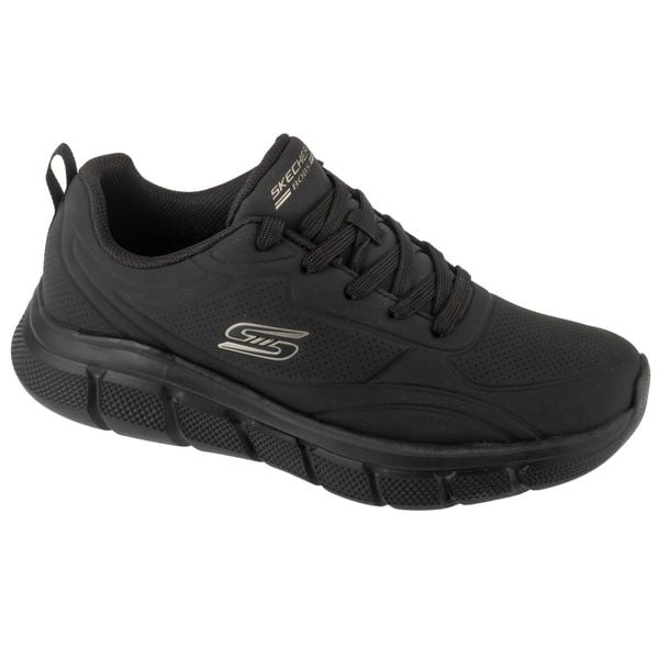 Buty sportowe Sneakersy męskie, Bobs B Flex - Arctic Edge. Czarne buty sportowe męskie Skechers, bez zapięcia, trekkingowe. Za 259.00 zł.