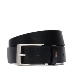 Pasek Tommy Hilfiger. Czarne paski damskie Tommy Hilfiger, bez wzorów. Za 249.99 zł.