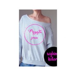Wybierz kolory przyszła żona bluza z. Czerwone bluzy damskie One mug a day, melanż. Za 149.00 zł.