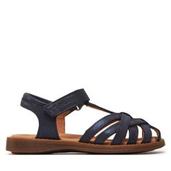 Sandały Froddo. Niebieskie sandały dziewczęce Froddo, bez zapięcia. Za 209.99 zł.
