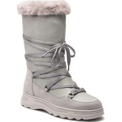 Śniegowce GEOX - D Hosmos B Abx B D84AUB 0PV32 C0898 Silver/Lt Grey. Kozaki damskie marki Geox. W wyprzedaży za 439.00 zł.