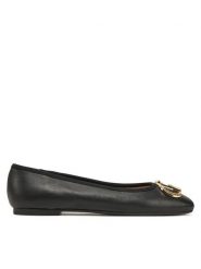 Liu Jo Baleriny Dafne 04 SA5033 PX460 Czarny. Czarne baleriny damskie Liu Jo, bez wzorów, ze skóry, bez obcasa. Za 319.99 zł.