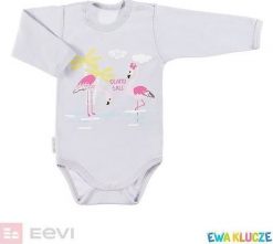Ewa Klucze BODY niemowlęce wyprawka FAMILY DŁ DZIEW SZARY 086 74. Szare body niemowlęce Ewa Klucze, bez wzorów, bez ramiączek. Za 31.99 zł.