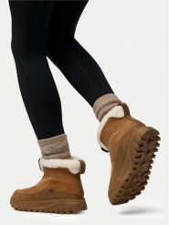 Columbia Śniegowce Snowtrot Ease Boot 2165891 Brązowy. Brązowe śniegowce i trapery damskie Columbia, ze skóry. Za 479.99 zł.