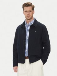 Tommy Hilfiger Kurtka przejściowa MW0MW38715 Granatowy Regular Fit. Niebieskie kurtki męskie Tommy Hilfiger, l, bez wzorów, z bawełny, bez kaptura. Za 519.99 zł.