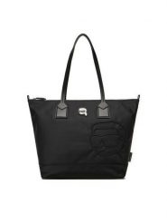 KARL LAGERFELD Torebka A1W30387 Czarny. Czarne torebki do ręki damskie KARL LAGERFELD, bez wzorów, z materiału, bez dodatków. Za 619.99 zł.