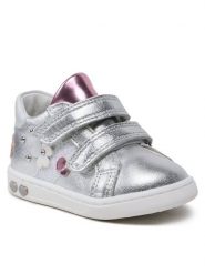 Primigi Sneakersy 3903022 Srebrny. Szare buty sportowe dziewczęce Primigi, bez wzorów, ze skóry, bez zapięcia. Za 399.99 zł.