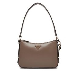 Torebka Guess. Brązowe torebki do ręki damskie Guess, z aplikacjami, klasyczne, bez dodatków. Za 289.99 zł.
