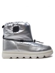 Geox Śniegowce J WILLABOOM GIRL B A J46HWE 0LVNF C0474 S Srebrny. Szare buty zimowe dziewczęce Geox, ze skóry, bez zapięcia. Za 339.99 zł.