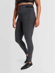 Damskie legginsy ze średnim stanem Hummel TE Curve. Czarne legginsy damskie Hummel, xl, bez wzorów, z dzianiny. Za 195.50 zł.