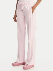 Juicy Couture Spodnie dresowe Tina JCWBJ126327 Różowy Straight Leg. Czerwone spodnie dresowe damskie Juicy Couture, xxs, bez wzorów, z dresówki. Za 305.99 zł.
