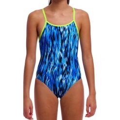 Strój kąpielowy jednoczęściowy FUNKITA Wing Streak - dziewczęcy. Niebieskie stroje kąpielowe dla dziewczynek FUNKITA, bez wzorów. Za 209.00 zł.
