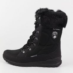 Czarne zimowe śniegowce damskie z membraną American Club Softshell Sn2. Czarne śniegowce i trapery damskie American CLUB, z jeansu. Za 249.00 zł.