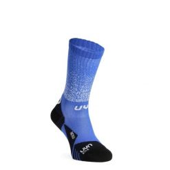 Skarpety rowerowe męskie Uyn Cycling Aero Socks Blue. Niebieskie skarpety męskie UYN, bez wzorów. Za 85.15 zł.