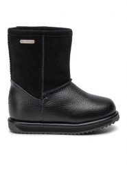 EMU Australia Śniegowce Trigg K12169 Czarny. Czarne buty zimowe dziewczęce Emu Australia, ze skóry, bez zapięcia. Za 439.99 zł.