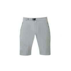 Spodenki trekkingowe męskie Me Comici Short. Szare krótkie spodenki sportowe męskie MOUNTAIN EQUIPMENT, l, bez wzorów, trekkingowe. Za 419.99 zł.