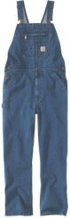 Ogrodniczki Carhartt Loose Fit Denim Darkstone. Spodnie sportowe męskie Carhartt, m, bez wzorów, z denimu. Za 482.12 zł.