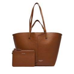 Torebka Emporio Armani. Brązowe torebki do ręki damskie Emporio Armani, bez wzorów, bez dodatków. Za 2,764.00 zł.