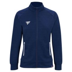 Dziewczęca bluza dresowa Tecnifibre Team. Niebieskie bluzy dla dziewczynek TECNIFIBRE, bez wzorów, z dresówki, bez ramiączek, bez kaptura. Za 264.50 zł.