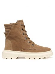 Geox Botki J Kiddartah Wpf J56NDA 00022 C6014 D Brązowy. Brązowe botki dziewczęce Geox, ze skóry, bez zapięcia. Za 339.99 zł.