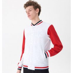 Bluza typu college - Jasny szary. Bluzy męskie House. W wyprzedaży za 39.99 zł.
