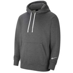 Bluza dresowa sportowa męska Park 26 Fleece Hoody Swoosh. Szare bluzy męskie Nike, m, bez wzorów, z bawełny, bez kaptura. Za 209.99 zł.