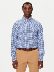 Polo Ralph Lauren Koszula Core Replen 710792041 Niebieski Custom Fit. Niebieskie koszule męskie Polo Ralph Lauren, m, bez wzorów, z bawełny, bez kołnierzyka, bez ramiączek. Za 449.99 zł.