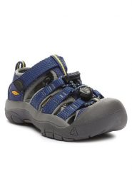 Keen Sandały Newport H2 1009938 Granatowy. Niebieskie sandały chłopięce Keen, z materiału, bez zapięcia. Za 189.99 zł.