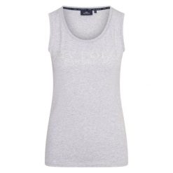 Damski tank top HV Polo Milou. Szare koszule damskie HV POLO, bez wzorów, sportowe, bez kołnierzyka, bez ramiączek. Za 155.00 zł.