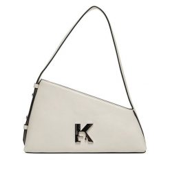 Torebka Karl Lagerfeld Jeans. Białe torebki do ręki damskie Karl Lagerfeld Jeans, bez wzorów, z jeansu, klasyczne, bez dodatków. Za 839.99 zł.