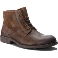Kozaki CAMEL ACTIVE - Check 499.12.02 Taupe. Brązowe kozaki męskie Camel Active, z materiału. W wyprzedaży za 419.00 zł.