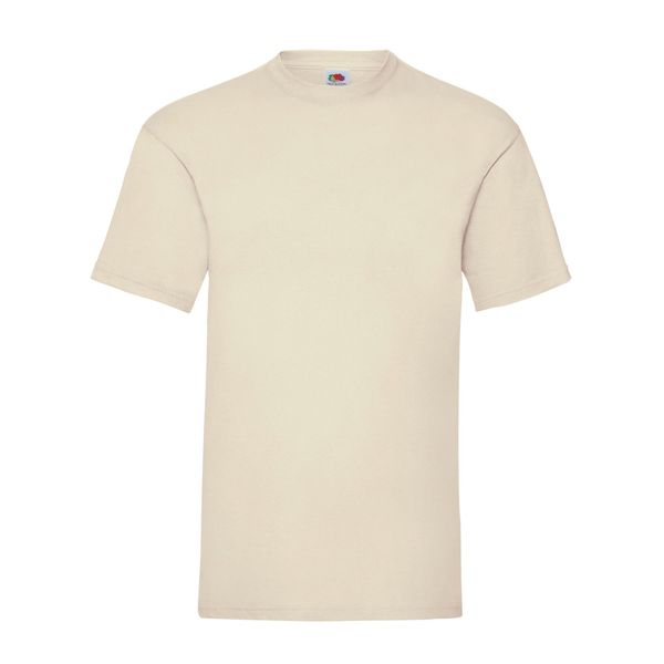 Męska Koszulka Valueweight. Brązowe koszulki sportowe męskie Fruit of the Loom, l, bez wzorów, bez kołnierzyka, bez ramiączek, trekkingowe. Za 26.99 zł.