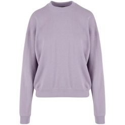Bluza Damska Frotte Z Okrągłym Dekoltem Oversize. Czerwone bluzy damskie Urban Classics, xs, bez wzorów, bez kaptura. Za 121.99 zł.