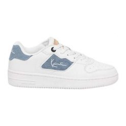 Buty Karl Kani 89 Classic Gs 1280881 białe. Białe obuwie sportowe damskie bez wzorów, ze skóry. Za 560.67 zł.