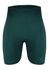 Szorty fitness damskie Beshaped Power Up! Modelujące. Zielone szorty sportowe damskie BESHAPED, s, bez wzorów, z dzianiny, sportowe, z podwyższonym stanem, na fitness i siłownię. Za 127.20 zł.