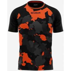T-shirt Givova Męski Czarny-Pomarańczowy Army z Bawełny. Brązowe t-shirty męskie Givova, m, bez wzorów, z bawełny, sportowe, bez kołnierzyka. Za 159.99 zł.