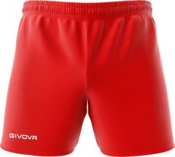 Givova Spodenki Givova Capo czerwone P018 0012 XL. Czerwone krótkie spodenki sportowe męskie Givova, m, bez wzorów. Za 33.49 zł.