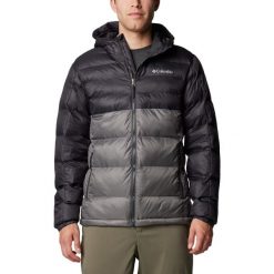 Kurtka sportowa męska Buck Butte II Insulated Hooded Jacket. Szare kurtki męskie Columbia, m, bez wzorów, z poliesteru. Za 499.00 zł.
