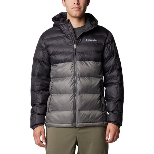 Kurtka sportowa męska Buck Butte II Insulated Hooded Jacket. Szare kurtki męskie Columbia, m, bez wzorów, z poliesteru. W wyprzedaży za 455.05 zł.