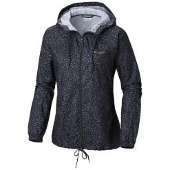 Columbia Kurtka Flash Forward Printed Windbreaker, Black Print S. Kurtki sportowe damskie marki Columbia. W wyprzedaży za 189.00 zł.