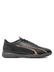 Puma Buty do piłki nożnej Ultra Play It Jr 10778002 02 Czarny. Czarne buty sportowe chłopięce Puma, bez wzorów, ze skóry, bez zapięcia, do piłki nożnej. Za 169.99 zł.