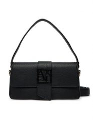 Armani Exchange Torebka XW002592 AF11902 UC001 Czarny. Czarne torebki do ręki damskie Armani Exchange, bez wzorów, ze skóry, bez dodatków. Za 609.99 zł.