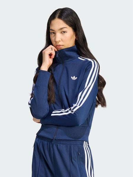 Adidas Bluza Firebird Classic Track Jacket KV9551 Granatowy Regular Fit. Niebieskie bluzy damskie Adidas, xs, bez wzorów, bez kaptura. Za 329.99 zł.