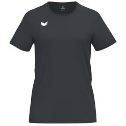 Koszulka 565 Erima Intro Function czarna. Czarne koszulki sportowe damskie 55PROTEC, m, bez wzorów, z materiału, bez kołnierzyka, bez ramiączek, na fitness i siłownię. Za 118.00 zł.