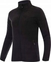 Ardon JOFLEX - Damska bluza polarowa stójka 2 kieszenie ozdobne płaskie ozdobne 100% poliester fleece, 280 g/m2 - czarny H2216 M. Czarne bluzy damskie Ardon, m, bez wzorów, z polaru, bez kaptura. Za 79.34 zł.