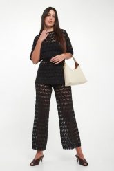 Spodnie damskie ażurowe TWINSET U&B. Legginsy damskie Twinset U&B, l, w ażurowe wzory. Za 819.00 zł.