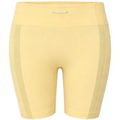 Spodenki treningowe damskie Gymshark Whitney V3. Żółte obuwie sportowe damskie GYMSHARK, bez wzorów, na fitness i siłownię. W wyprzedaży za 49.99 zł.
