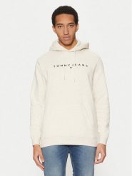 Tommy Jeans Bluza DM0DM20746 Beżowy Regular Fit. Brązowe bluzy męskie Tommy Jeans, m, bez wzorów, z bawełny, bez kaptura. Za 219.99 zł.