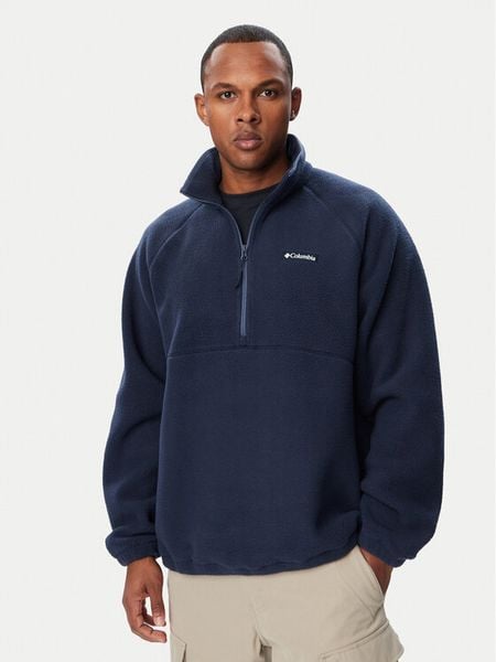 Columbia Polar Timber Crest 2173571 Niebieski Regular Fit. Niebieskie bluzy męskie Columbia, m, bez wzorów, z polaru, bez kaptura. Za 239.99 zł.